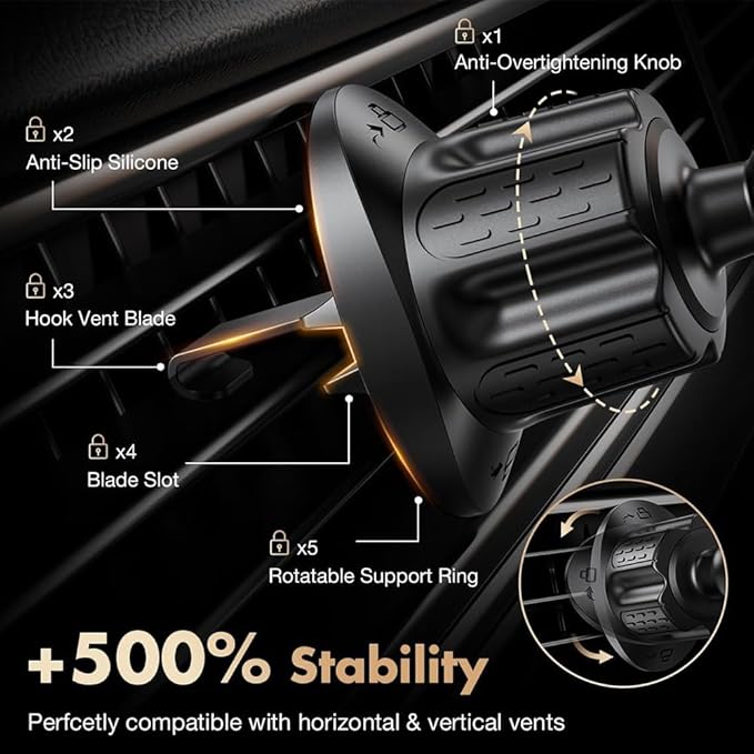 GPS Holder for Car – Air Vent Mount - Image 4