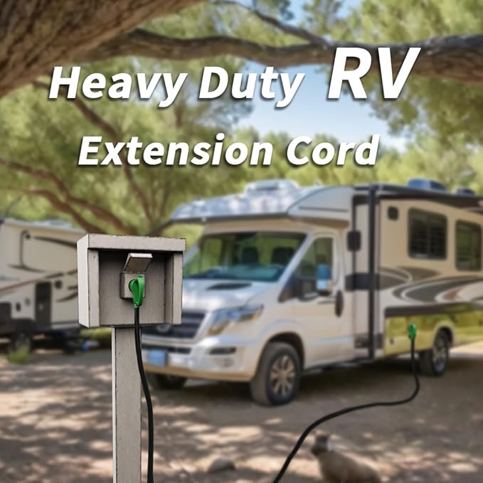 PlugSaf 100 FT 30 Amp RV Extension Cord Outdoor - Image 7