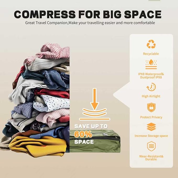 Reusable Vacuum Bags for Travel - Image 5