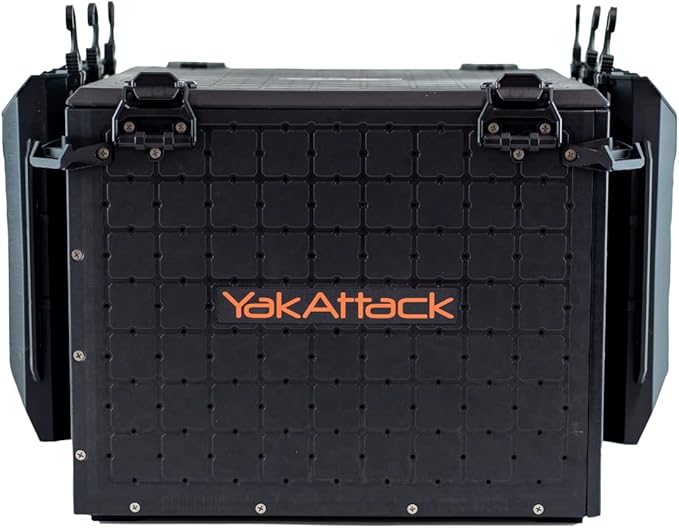 YakAttack BlackPak Pro 16" x 16" Kayak Fishing Crate by YakAttack