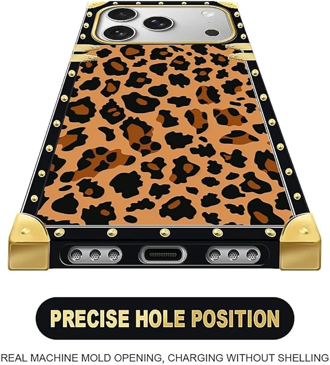 for iPhone 17 Pro Case Luxury Golden Decoration - Image 5