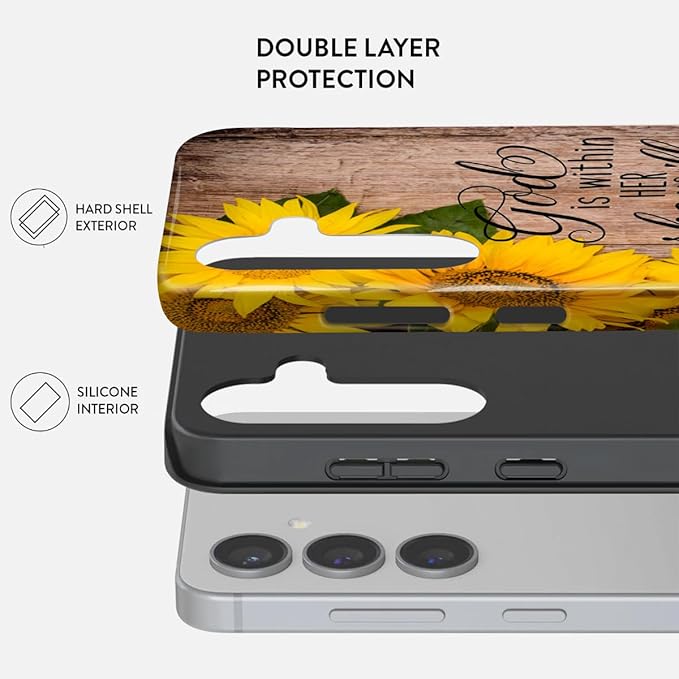 Compatible for Samsung Galaxy S26 Ultra 5G Case, Dual Layer Heavy Duty 2 in 1 - Image 2