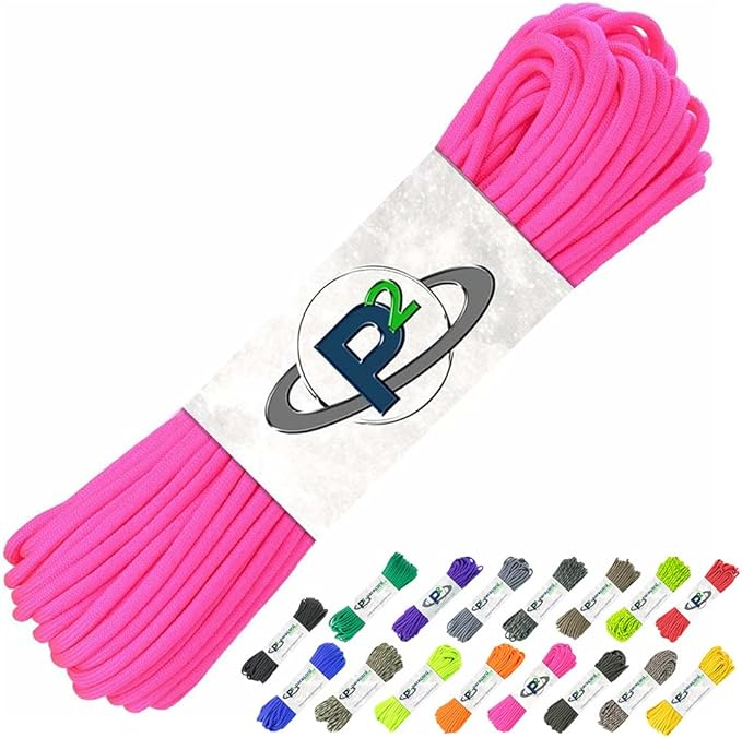 Paracord Planet 100' Hanks Parachute 550 Cord Type III 7 Strand Paracord Top 40 by ParacordPlanet