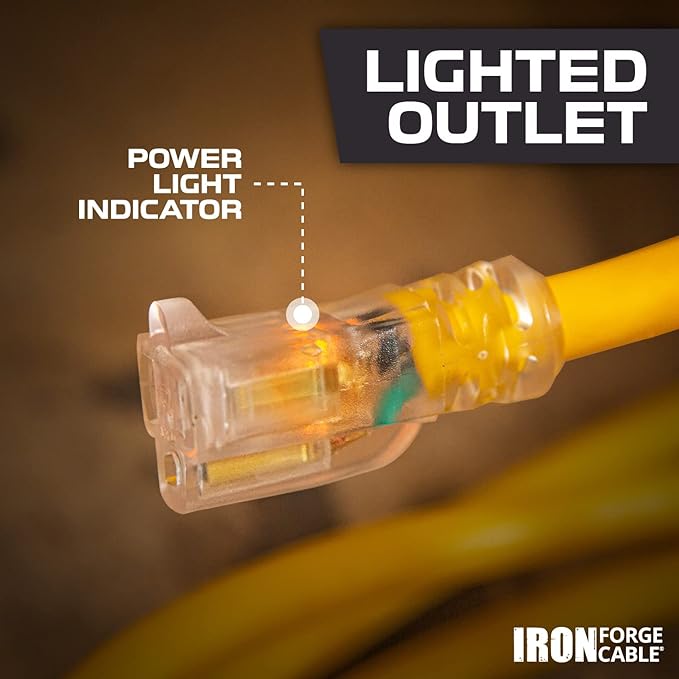 Iron Forge Cable Outdoor Extension Cord 50 Ft - Image 4