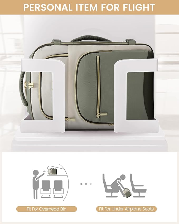 LOVEVOOK Travel Essentials Carry on Backpack 40L Travels Backpack - Image 4
