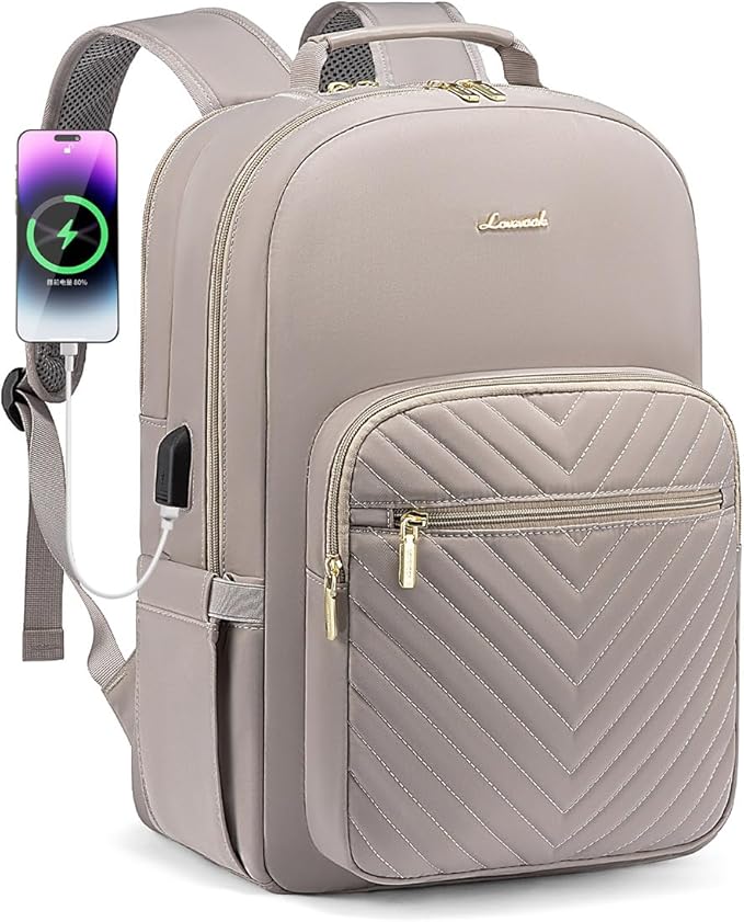 LOVEVOOK Laptop Backpack for Women 15.6 inch, Travel Backpack Purse, by LOVEVOOK