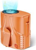 Portable Personal Waist Fan& Neck Fan, 14000RPM Brushless Motor, 40H Runtime by DeeKom