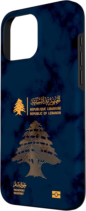 Lebanon, Lebanon Passport, Lebanon Flag, Lebanon map. Case - Image 2
