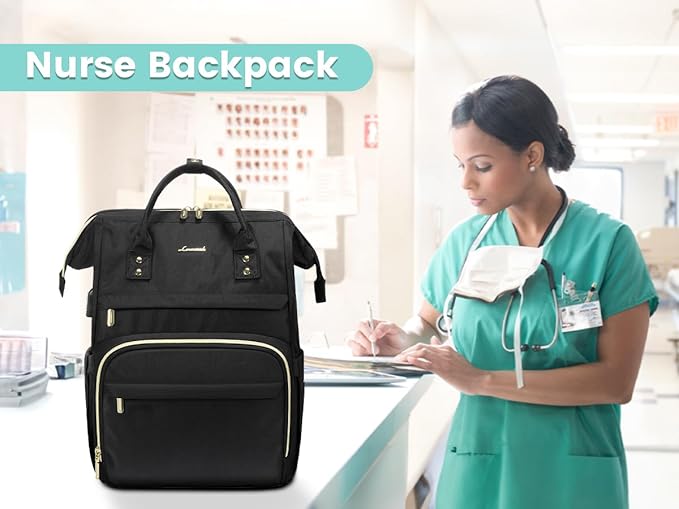 LOVEVOOK 17 inch Laptop Backpack Women, Large Travel Computer Back Pack - Image 7