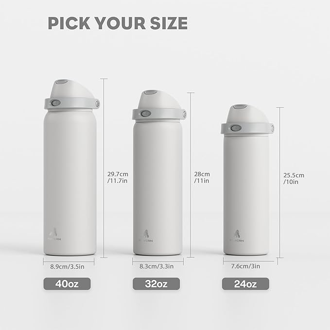 POWCAN 24 oz Metal Water Bottle - Image 8