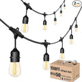 Outdoor String Lights for Outside LED 150 FT Shatterproof Patio Lights by Meidaoduo