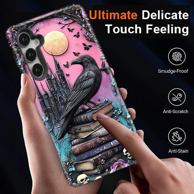 Compatible for Samsung Galaxy A36 5G Case, Dual Layer Heavy Duty 2 in 1 - Image 7