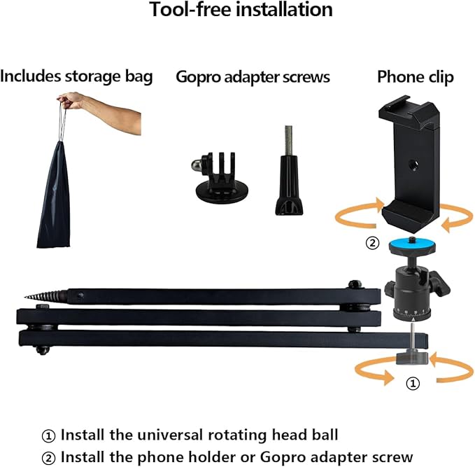 Tree Stand Phone Mount for Hunting, Camera Arm for Hunting, Treestand Phone - Image 8