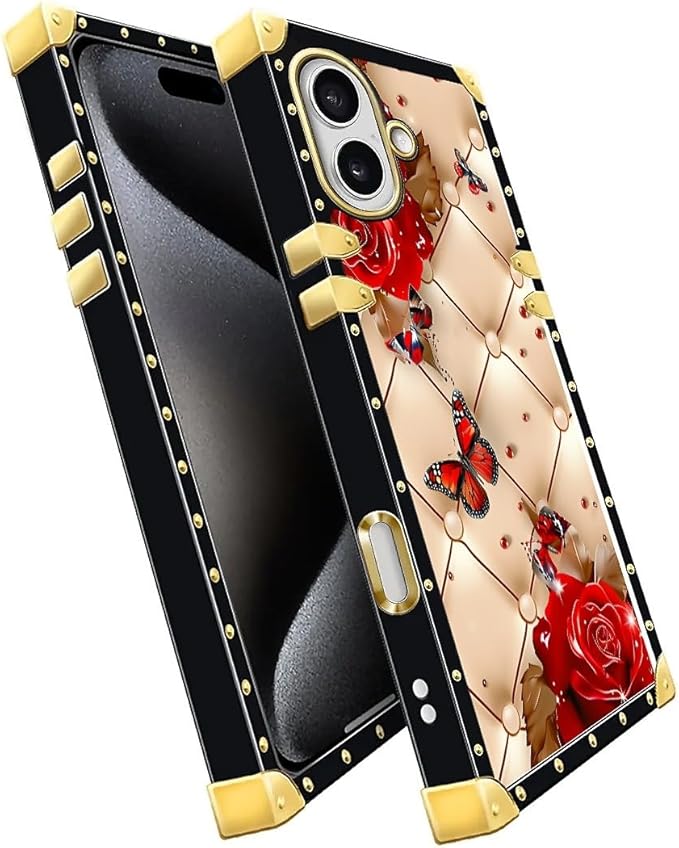 for iPhone 17 Case Luxury Golden Decoration - Image 3