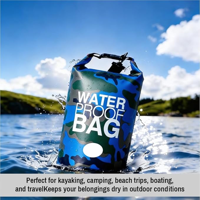 Waterproof Backpack Roll Top Dry Bag Set of 3 – PVC Dry Bags Waterproof - Image 4
