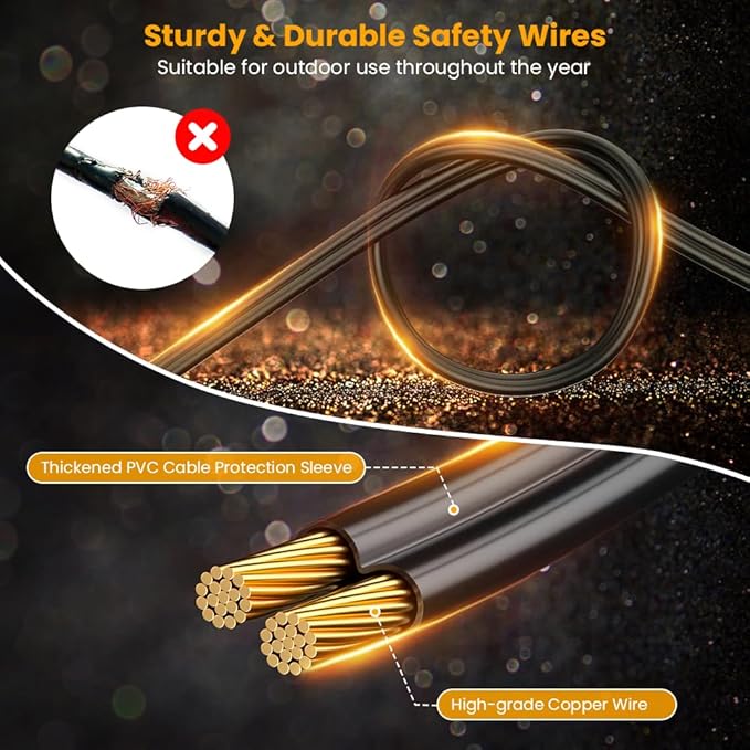 100FT Solar String Lights Outdoor Waterproof IP65 - Image 6