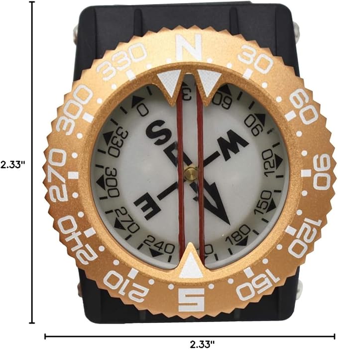 Scuba Choice Diving Compass – Easy-to-Read Underwater Navigation Tool - Image 4