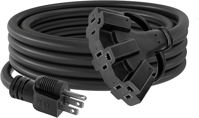 15FT 12/3 Outdoor Extension Cord by AHSGMK