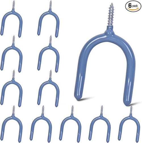 12 Pack Garage Storage System Steel U Hooks by LianRippleLian