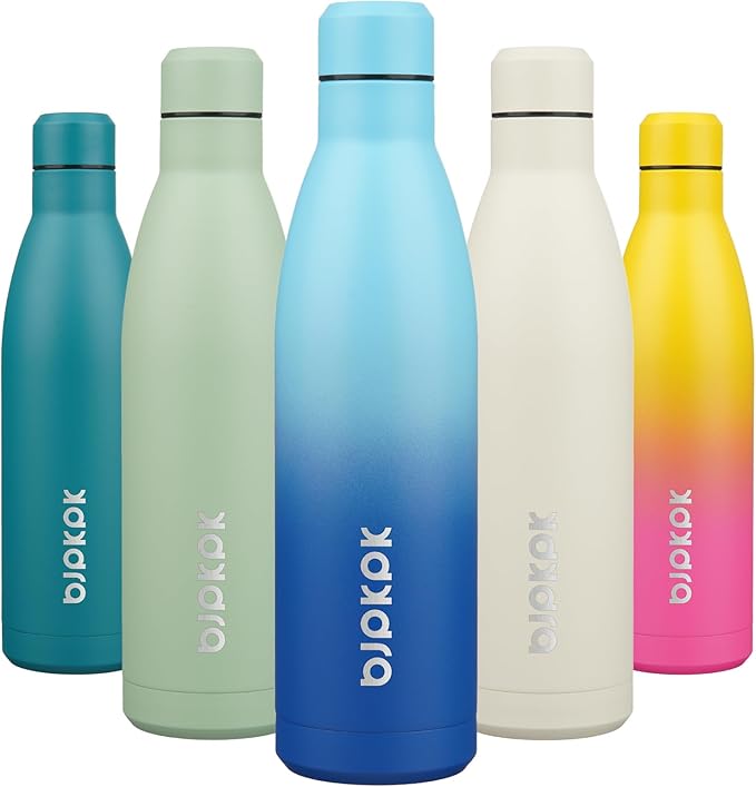 BJPKPK 25oz Insulated Water Bottle Double Wall Vacuum Insulated Stainless Steel by BJPKPK
