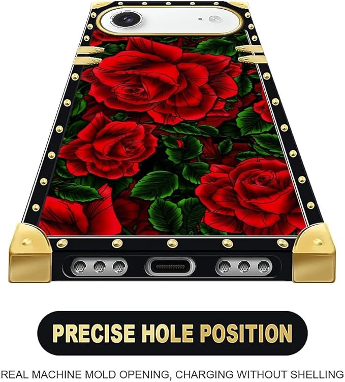 for iPhone 17 Air Case Luxury Golden Decoration - Image 5
