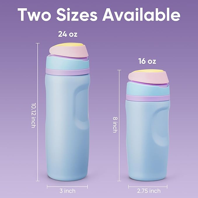 Fijinhom 24 oz Insulated Water Bottle, Stainless Steel Sports Water Bottle - Image 4