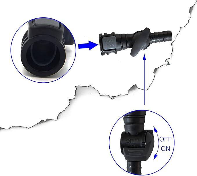 Hydration Bladder Bite Valve Replacement Mouthpiece Fit - Image 4