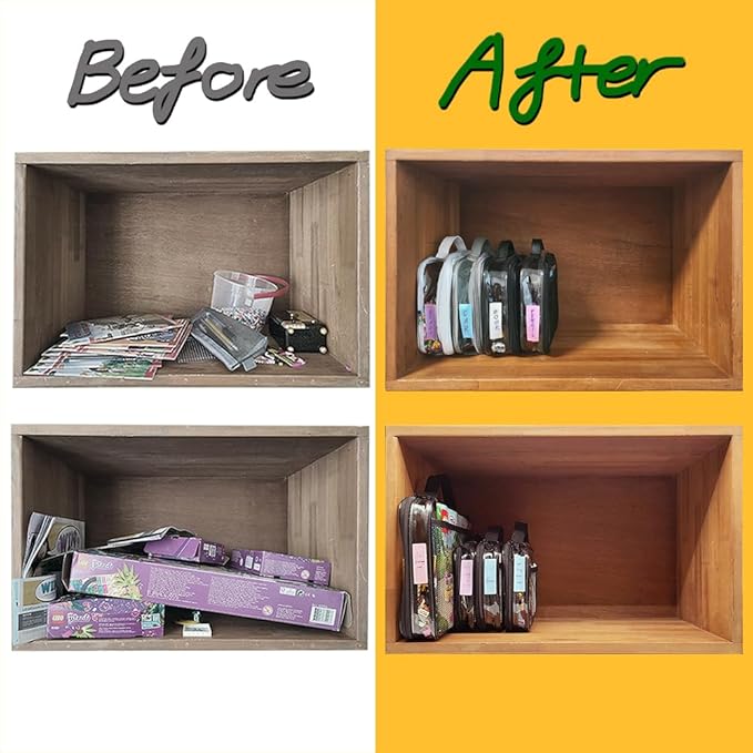holay 4 Packs PVC Toy Storage Organizer - Image 2