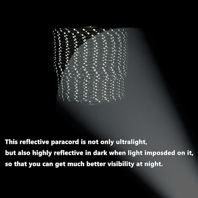 Reflective Paracord 240lb - Image 3