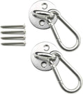 heyous 2 Set M8 Suspension Ceiling Wall Mount U Hook Anchor Hanger Stainless by heyous