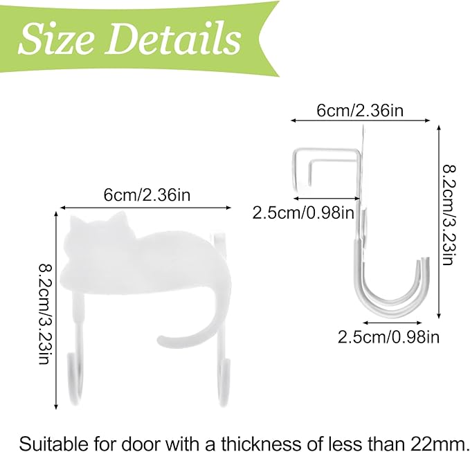 Over Cabinet Door Hooks - Image 2