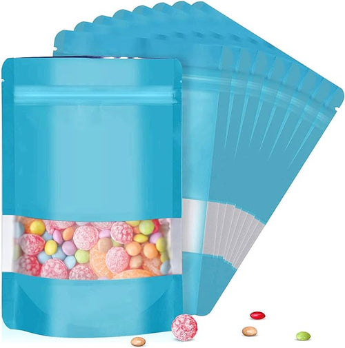 6.3"x9.5" 120pcs Mylar Bags for Food Storage, Smell Proof Bag by ODDIER