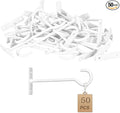 50Pack 6inch Hanging Plant Hooks Bracket Metal Wall Hook, Anti-Rust Indoor by QTJUST