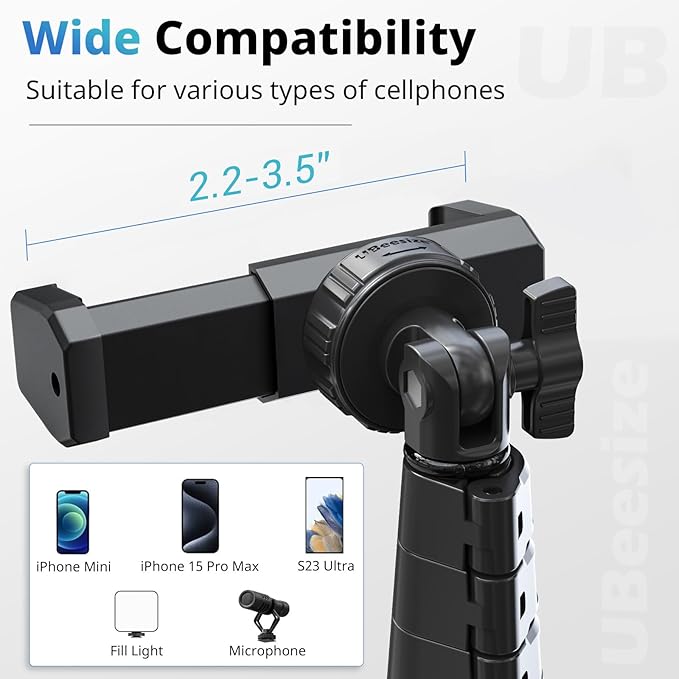 UBeesize 88’’ Flexible Phone Tripod - Image 4