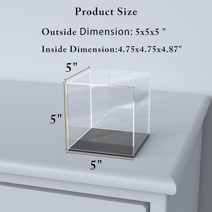 SVENJBB Acrylic Display Case, Self-Assembly Display Cases - Image 4