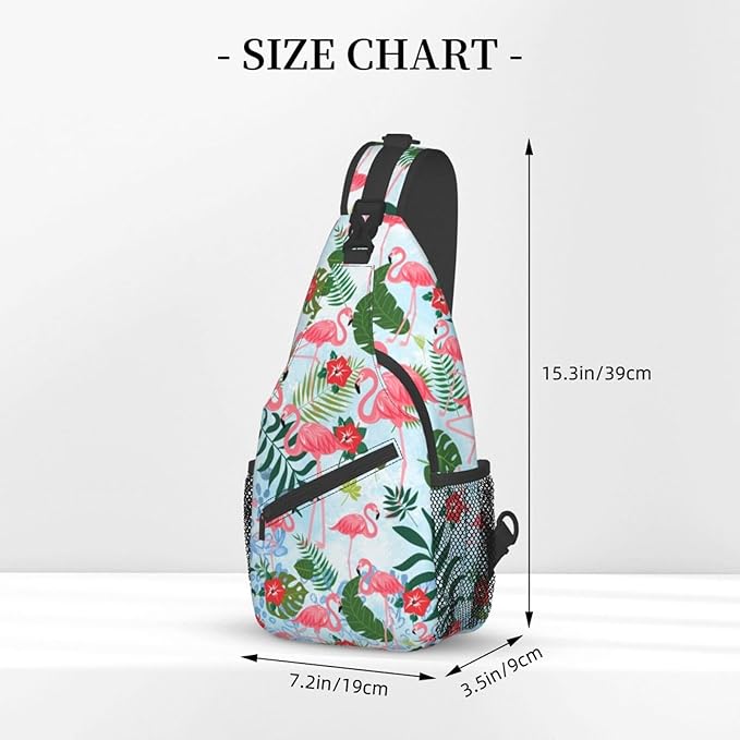 Sling Backpack For Men Hiking Daypack Crossbody Shoulder Bag Travel Chest Pack - Image 5