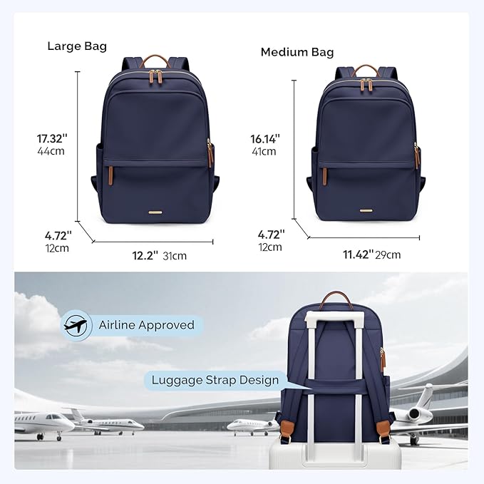 GOLF SUPAGS Women Laptop Backpack Casual Daypack - Image 6