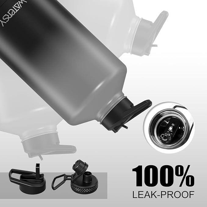 1 Gallon Water Bottle Insulated, BPA Free&Leak Proof, 128oz Stainless Steel - Image 5