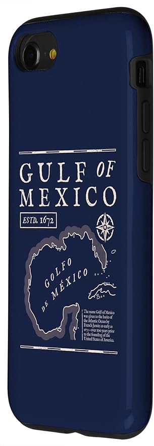 Gulf of Mexico 1672 Historic Map Case - Image 2