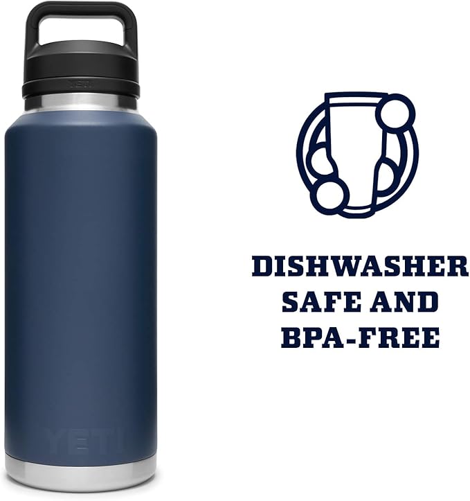 YETI Rambler 46 oz Bottle, Vacuum Insulated, Stainless Steel - Image 6