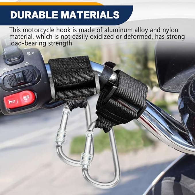 2 Pack UTV Hook for Hanging Headsets, Helmet and Goggles - Image 3