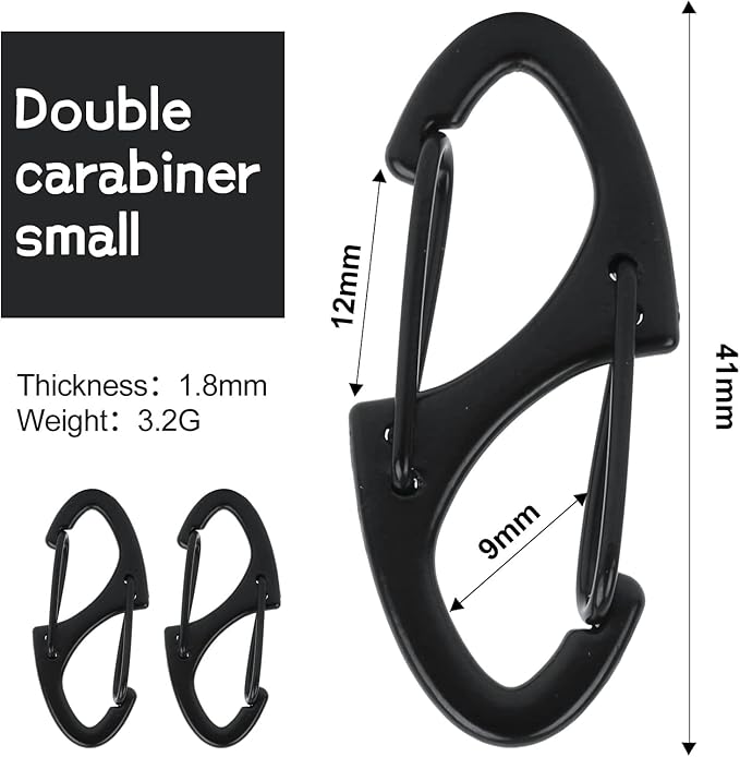 Lanyard Swivel Snap Hooks Heavy Duty Metal Lobster Claw Clasps - Image 3