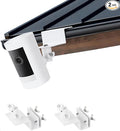 2Pack Adjustable Gutter Mount for Stick Up Cam/Spotlight Cam/Outdoor Cam Plus by Annkoifu