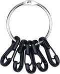 SWATOM Small Mini Carabiner Clip Tiny Spring Snap Hook Keychains Micro by SWATOM