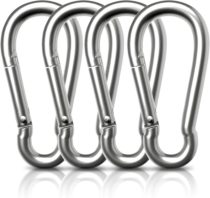 AUTMATCH Carabiner Clips, 4 Pack - Image 8