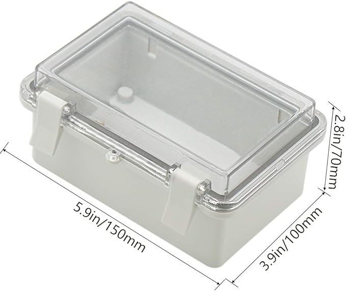 Zulkit Junction Box ABS Plastic Dustproof Waterproof IP65 Electrical Boxes - Image 2