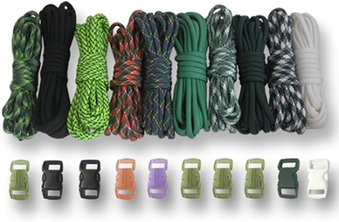 Paracord Planet 550lb Type III Paracord Combo Crafting Kits by ParacordPlanet
