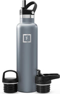 IRON °FLASK Camping & Hiking Hydration Flask - 24 oz Graphite by IronFlask