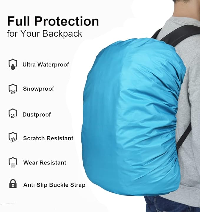 Waterproof Backpack Rain Cover - Image 2