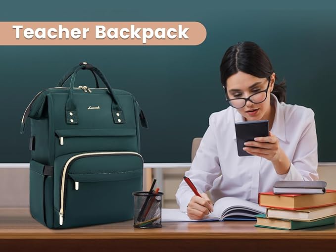 LOVEVOOK 17 inch Laptop Backpack Women, Large Travel Computer Back Pack - Image 6